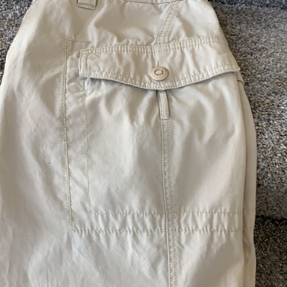 Tommy Hilfiger Wide Leg Cotton Sheeting Pants - Picture 5 of 9